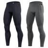 OEBLD Compression Pants Men UV Blocking Running Tights 1 or 2 Pack Gym Yoga Leggings for Athletic Workout view 1