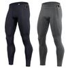 OEBLD Compression Pants Men UV Blocking Running Tights 1 or 2 Pack Gym Yoga Leggings for Athletic Workout view 1