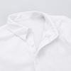 Yihuimin Boys Girls Long Sleeve Button Down Leotard Latin Dance Shirts Salsa Tango Athletic Top White 10 Years view 4