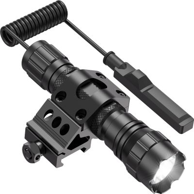 Feyachi FL11-MB Tactical Flashlight 1200 Lumen LED Light with Pressure Switch