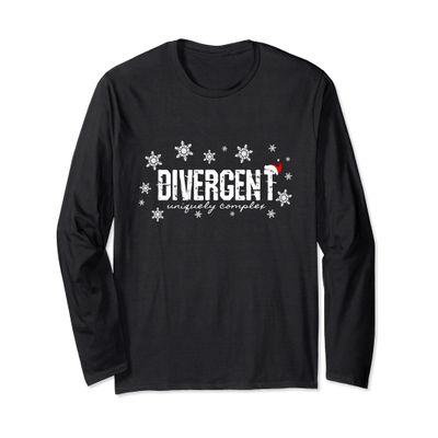 Divergent and uniquely complex - Christmas edition Long Sleeve T-Shirt