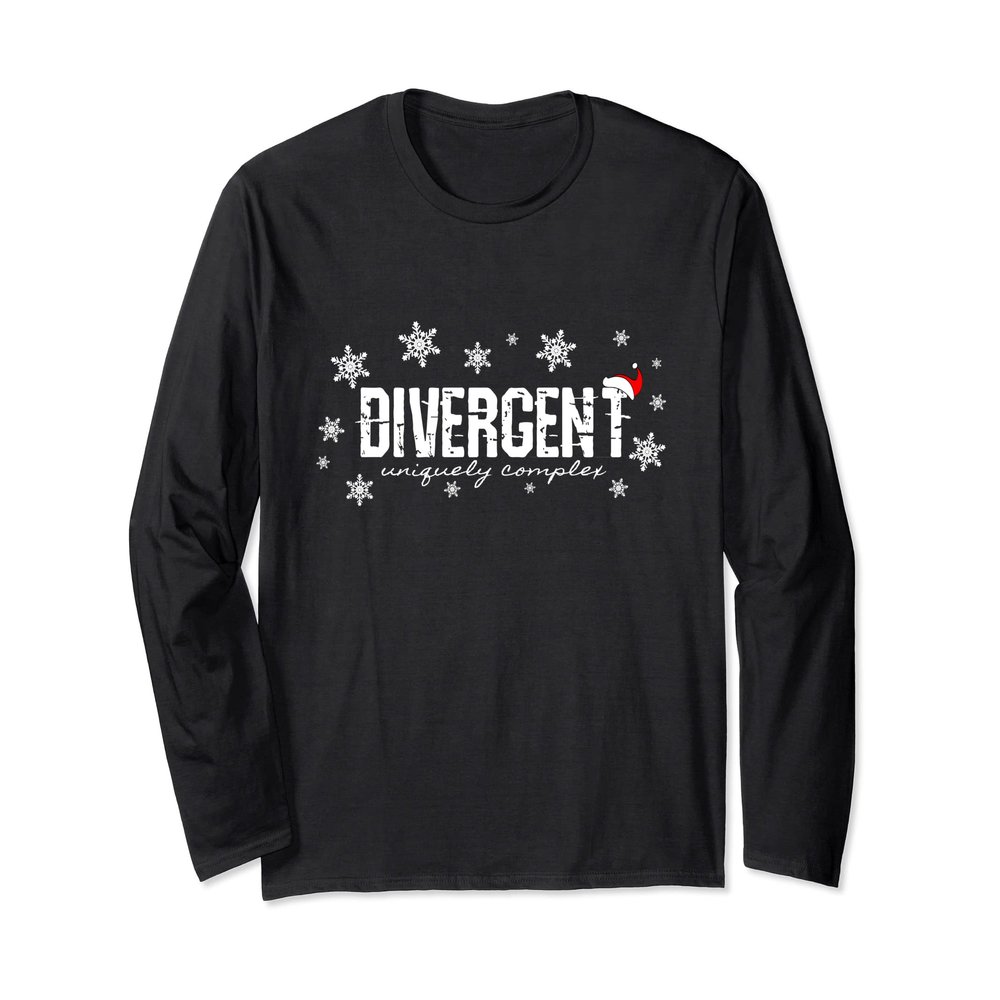 Divergent and uniquely complex - Christmas edition Long Sleeve T-Shirt