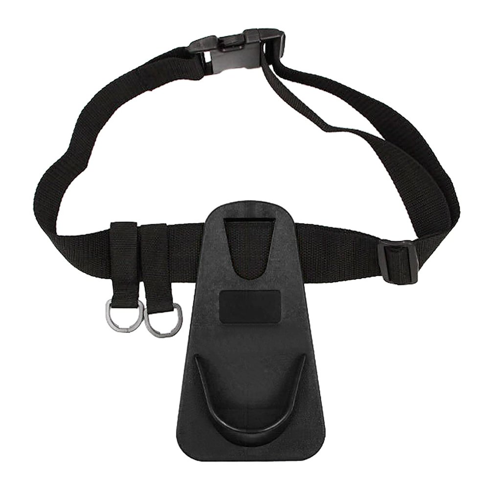 doorslay Fishing Waist Belt Rod Holder Adjustable Fishing Pole Waist Belt Fishing Tackle Holder Padded Waist Belt