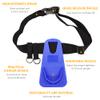 doorslay Fishing Waist Belt Rod Holder Adjustable Fishing Pole Waist Belt Fishing Tackle Holder Padded Waist Belt view 2