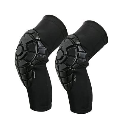 High Class Motorcycle Knee Pads Kupro Elastic Mesh Fabric G-FORM For Roller Skating Riding In-Line Shock Absorption Drop Resist (Large)