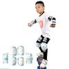 New Blue/Pink/Red 0-8 Years Children Skating Roller Skating Balance Car Knee/Elbow Pads Wrist Guards Anti-Fall Protection (Red, One Size) view 4