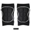 Grey/Black Multi-layer Thickened Lycra Sponge Ski Skating skateboard Roller Knee Pads With Retractable Design To Prevent Sliding (X-Large) view 4