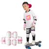 New Blue/Pink/Red 0-8 Years Children Skating Roller Skating Balance Car Knee/Elbow Pads Wrist Guards Anti-Fall Protection (Dark Blue, One Size) view 1