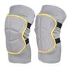 Grey/Black Multi-layer Thickened Lycra Sponge Ski Skating skateboard Roller Knee Pads With Retractable Design To Prevent Sliding (Large) view 3
