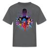 Spreadshirt Miraculous Merchandise Ladybug Go Kid's T-Shirt, L, Charcoal view 1