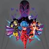 Spreadshirt Miraculous Merchandise Ladybug Go Kid's T-Shirt, L, Charcoal view 2