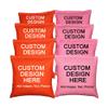Beerpongtoss Begineer to Pro Custom Cornhole Bags Series, Personalized Cornhole Beans Bags Sets, Customize Corn Hole Bags for Your Loved Ones, Flag, State, College etc (Begineer Cornhole Bags, 4) view 1