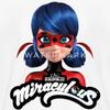 Spreadshirt Miraculous Merchandise Ladybug with Logo Kid's T-Shirt, XL, White view 2