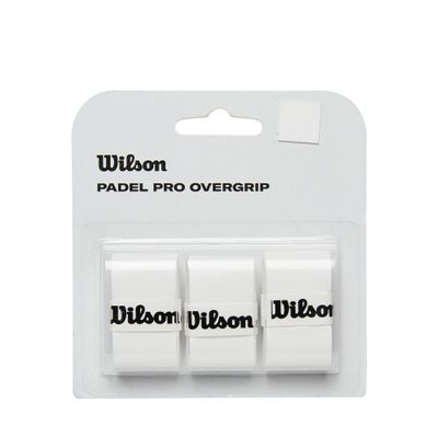 WILSON Pro Padel Overgrip - 3 Pack, White