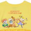 Nickelodeon girls Rugrats Angelica Ruffle Sleeve Tulle - 4-16 Playwear Dress, Yellow/Gold, 7 8 US view 2
