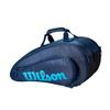 Wilson Padel-Case Rak Pak, For up to 6 Rackets, Navy-Blue/Blue, WR8901701001 view 1