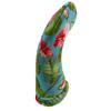 Hawaiian Light Blue Flowers Driver 460cc Club Headcover Handmade by BeeJos view 2
