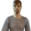 Aluminum Chain Mail Shirt Butted Haubergeon ABS (Silver Anodized) view 1