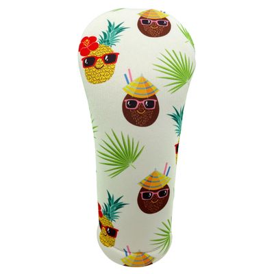 Hawaiian Coconutheads Driver 460cc Club Headcover Handmade by BeeJos