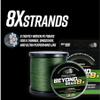 Beyond ICE Braid 100 Yard Spool 8LB - Blizzard Blue view 2
