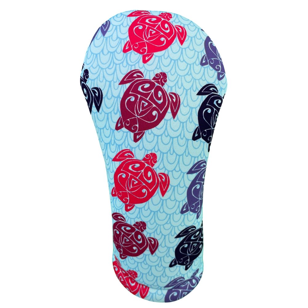 Hawaiian Turtles Driver 460cc Club Headcover Handmade by BeeJos