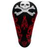 Black Toxic Skull Driver 460cc Club Headcover Handmade by BeeJos view 1