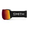SMITH I/O MAG XL Goggles with ChromaPop Lens  Performance Snowsports Goggles with Easy Lens Change Technology for Skiing & Snowboarding  for Men & Women  Black + Sun Red Mirror view 2