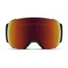 SMITH I/O MAG XL Goggles with ChromaPop Lens  Performance Snowsports Goggles with Easy Lens Change Technology for Skiing & Snowboarding  for Men & Women  Black + Sun Red Mirror view 3