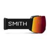 SMITH I/O MAG XL Goggles with ChromaPop Lens  Performance Snowsports Goggles with Easy Lens Change Technology for Skiing & Snowboarding  for Men & Women  Black + Sun Red Mirror view 4