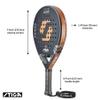 STIGA ARC 2 Padel Racket with Generous Face - Black/Chrome view 2
