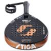 STIGA ARC 2 Padel Racket with Generous Face - Black/Chrome view 4