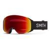SMITH 4D MAG S Goggles with ChromaPop Lens  Performance Snowsports Goggles with Easy Lens Change Technology for Skiing & Snowboarding  for Men & Women  Black + Sun Red Mirror view 1