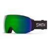 SMITH I/O MAG Goggles with ChromaPop Lens  Performance Snowsports Goggles with Easy Lens Change Technology for Skiing & Snowboarding  for Men & Women  Black + Sun Green Mirror view 1