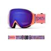 Smith Optics I/O MAG S Women's Snow Winter Goggle - Coral Riso Print, ChromaPop Everyday Violet Mirror view 2