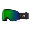 SMITH Squad MAG Goggles with ChromaPop Lens  Performance Snowsports Goggles with Easy Lens Change Technology for Skiing & Snowboarding  for Men & Women  Black + Sun Green Mirror view 1