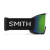 SMITH Squad MAG Goggles with ChromaPop Lens  Performance Snowsports Goggles with Easy Lens Change Technology for Skiing & Snowboarding  for Men & Women  Black + Sun Green Mirror view 4