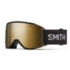 SMITH Squad MAG Goggles with ChromaPop Lens  Performance Snowsports Goggles with Easy Lens Change Technology for Skiing & Snowboarding  for Men & Women  Black + Sun Black Gold Mirror view 1