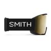 SMITH Squad MAG Goggles with ChromaPop Lens  Performance Snowsports Goggles with Easy Lens Change Technology for Skiing & Snowboarding  for Men & Women  Black + Sun Black Gold Mirror view 4