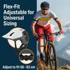 Bikeroo MTB Bike Helmet, Adjustable 56-62 cm / 22" - 24" Circumference, Adult Cycling Safety Head Protection for Road Mountain Bicycles, Protective Headgear Sports Equipment for Outdoor Adventures view 2