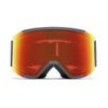 SMITH Squad MAG Goggles with ChromaPop Lens  Performance Snowsports Goggles with Easy Lens Change Technology for Skiing & Snowboarding  for Men & Women  Slate + Everyday Red Mirror view 1
