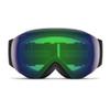 SMITH I/O MAG S Goggles with ChromaPop Lens for Women  Performance Snowsports Goggles with Easy Lens Change Technology for Skiing & Snowboarding  Black + Everyday Green Mirror view 3