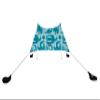 Neso Grande Portable Beach Tent Sun Shelter - Lightweight Beach Shade Canopy - Easy Setup for Family Outings - Patented Reinforced Corners - UPF 50+ Sun Protection - 7ft Tall, 9 x 9ft - Coastal Birds view 2