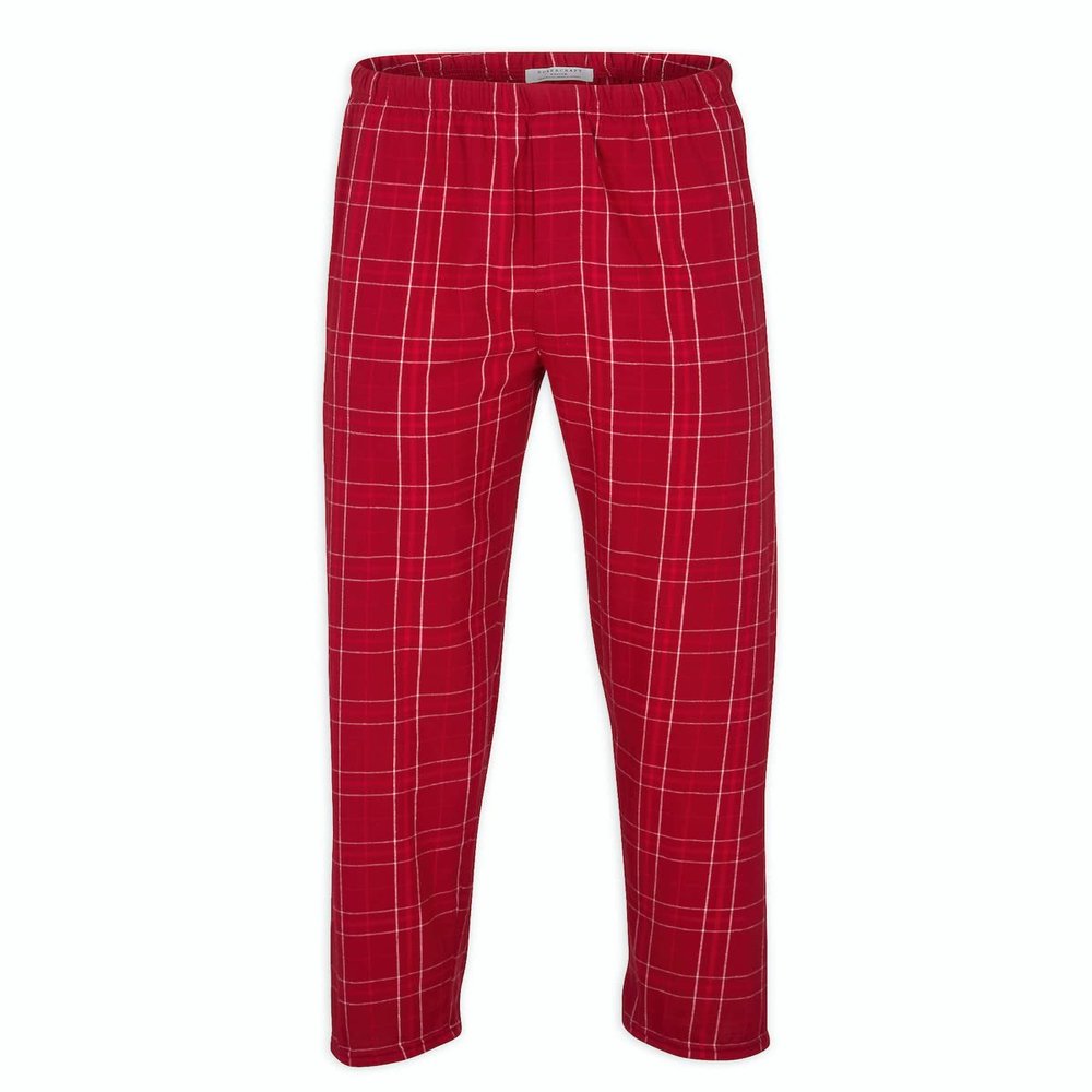 boxercraft Mens 100% Cotton Cotton Flannel Pajama Pant with Pockets - Updated Mens FIT New Mens Style Harley - Mens Fit, Stewart Tartan XS