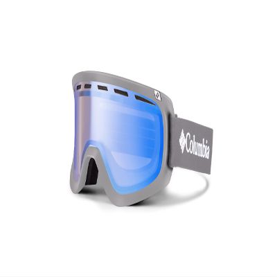 Columbia Unisex Snow Goggles BENTON SPRINGS - Grey/White with Blue Steel Lens