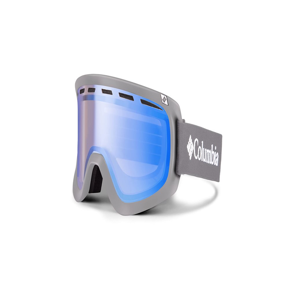 Columbia Unisex Snow Goggles BENTON SPRINGS - Grey/White with Blue Steel Lens