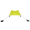 Neso Gigante Portable Beach Tent Sun Shelter - Lightweight Beach Shade Canopy - Easy Setup for Family Outings - Patented Reinforced Corners - UPF 50+ Sun Protection - 8ft Tall, 11 x 11ft - Lemon view 1