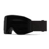 SMITH Squad MAG Goggles with ChromaPop Lens  Performance Snowsports Goggles with Easy Lens Change Technology for Skiing & Snowboarding  for Men & Women  Blackout + Sun Black view 1