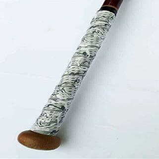 Baseball Bat Grip Tape Grip & Rip Cushioned Softball 1.10mm Grip Tape (Gray Marble)
