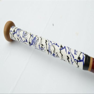 Baseball Bat Grip Tape Grip & Rip Cushioned Softball 1.10mm Grip Tape (White Marble)