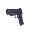 Barra Airguns 1911 Blowback BB Gun, Guns for Adults, Gas Blowback BB Pistols, CO2 Powered, .177 Caliber, 340 FPS, All Metal, Semi Auto Action, Black view 1